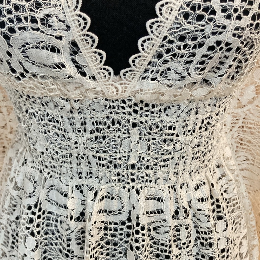 Lace swim cover up - Picture 4 of 13